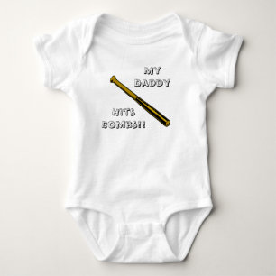 T-shirt Meu pai bate bombas