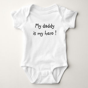 T-shirt Meu pai é meu herói!