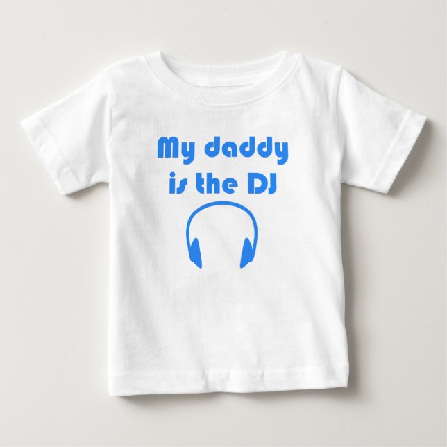 T-shirt Meu Pai É O DJ (Frente)