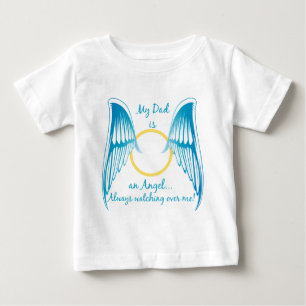 T-shirt Meu pai é um anjo