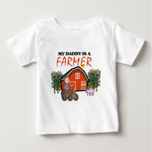 T-shirt Meu pai é um fazendeiro