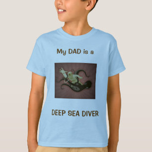 T-SHIRT MEU PAI É UM MERGULHADOR DO MAR PROFUNDO