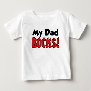 T-shirt Meu Pai Rocks