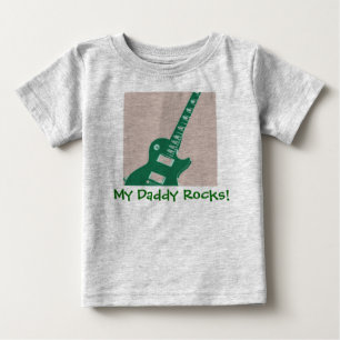 T-shirt Meu Pai Rocks