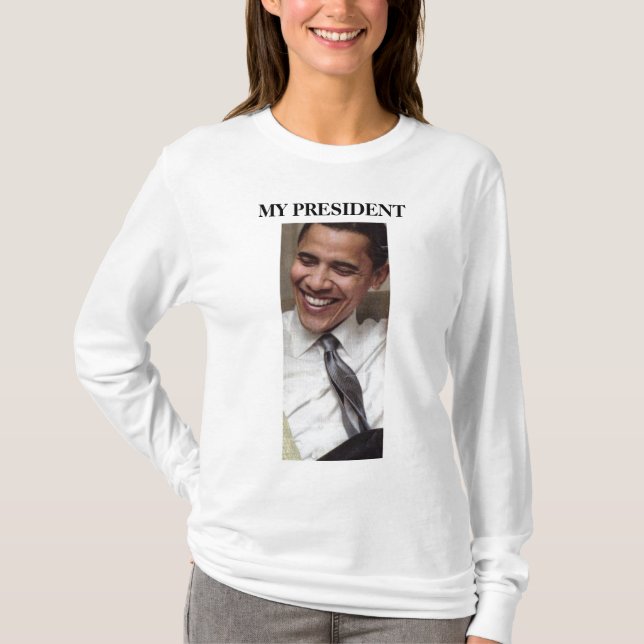 T-SHIRT MEU PRESIDENTE BARACK SHIRT (Frente)