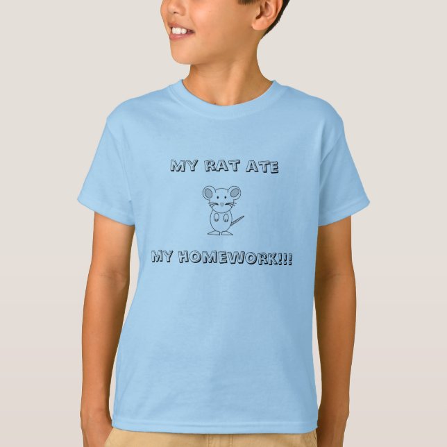 T-shirt Meu Rato (Frente)