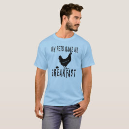 T-shirt Meus animais de estimação fazem-me tomar o pequeno