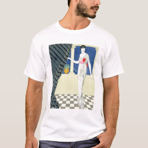 T-shirt Meus convidados não chegaram, ilustração de um
