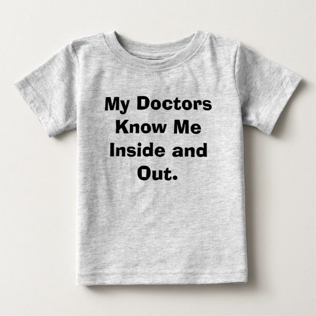 T-shirt Meus doutores Saber Me Dentro e para fora (Frente)