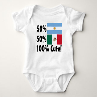 T-shirt Mexicano 100% de 50% Argentina 50% bonito