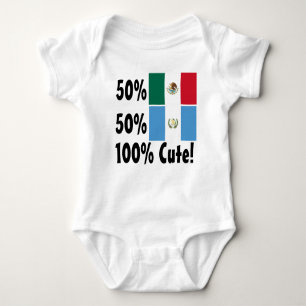 T-shirt Mexicano 100% do Guatemalan 50% de 50% bonito