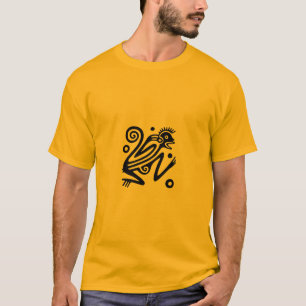 T-shirt mexicano antigo do motivo