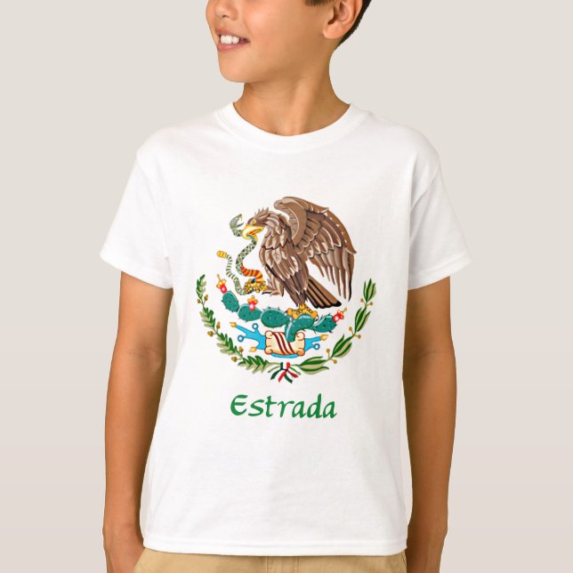 T-shirt Mexicano Eagle de Estrada (Frente)