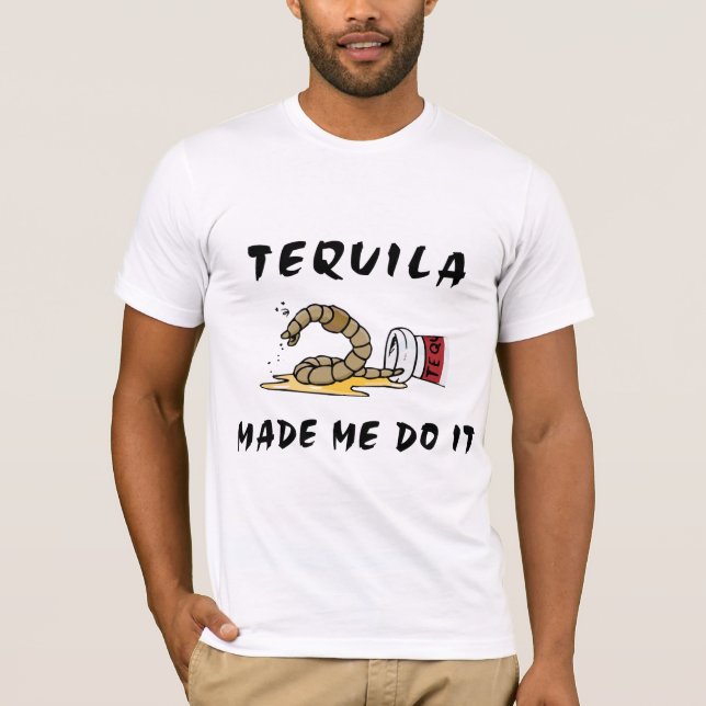 T-shirt mexicano engraçado do Tequila (Frente)
