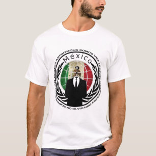 T-shirt México anónimo