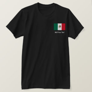 T-shirt México - bandeira mexicana