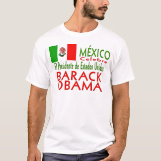 T-shirt MÉXICO comemora o presidente Obama Vitória dos