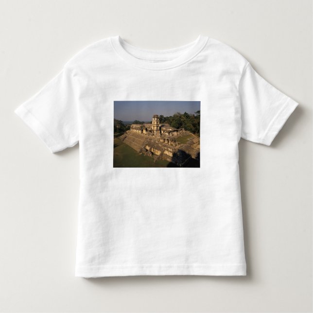 T-shirt México, Província de Chiapas, Palenque, Palácio (Frente)