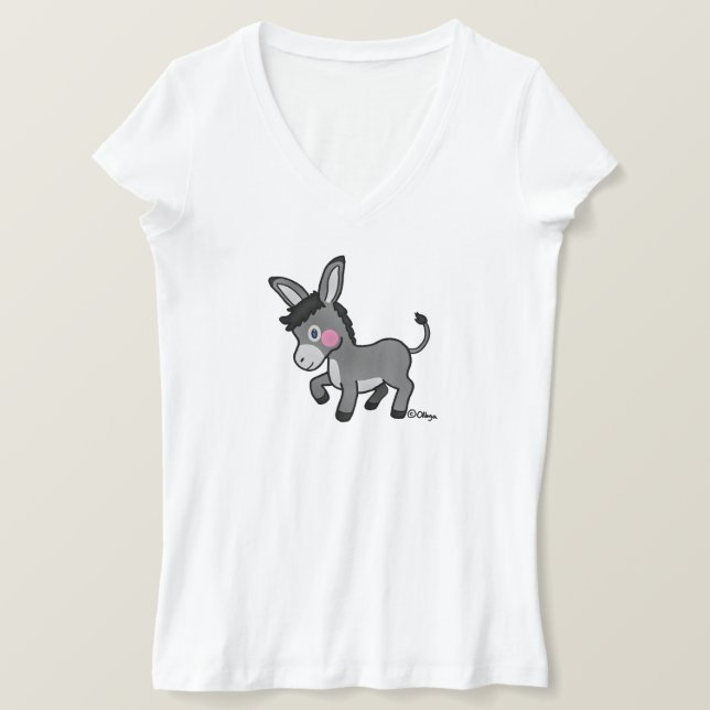 T-shirt Mi burro (Frente do Design)