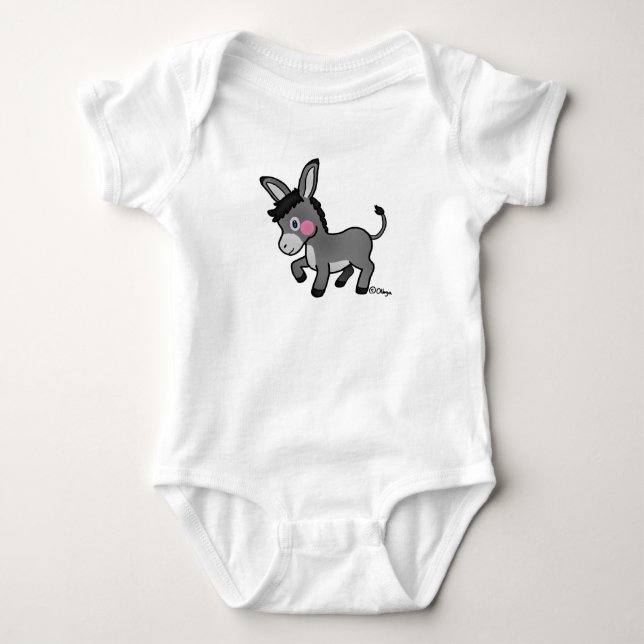 T-shirt Mi burro (Frente)