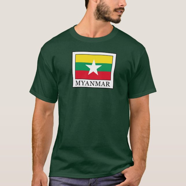 T-shirt Mianmar (Frente)