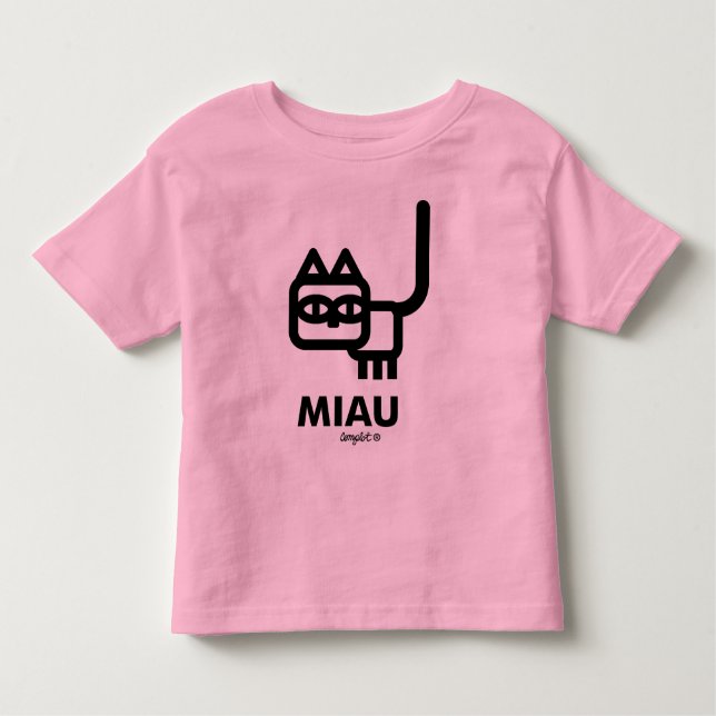 T-shirt Miau (Frente)