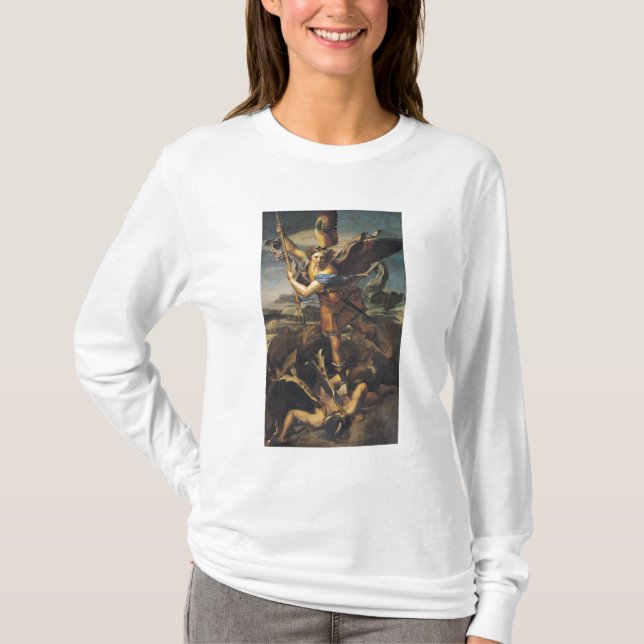 T-shirt Michael Overwhelming the Demon, 1518 (Frente)