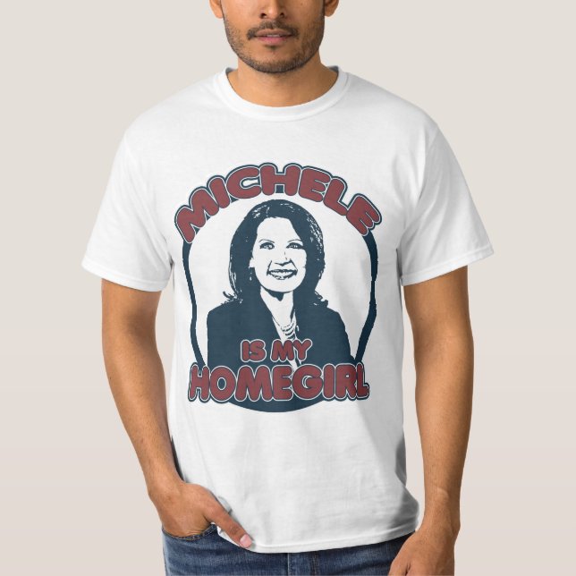 T-shirt Michele Bachmann é meu Homegirl (Frente)
