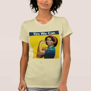 T-shirt Michelle a Rebitadora - Sim nós podemos.png