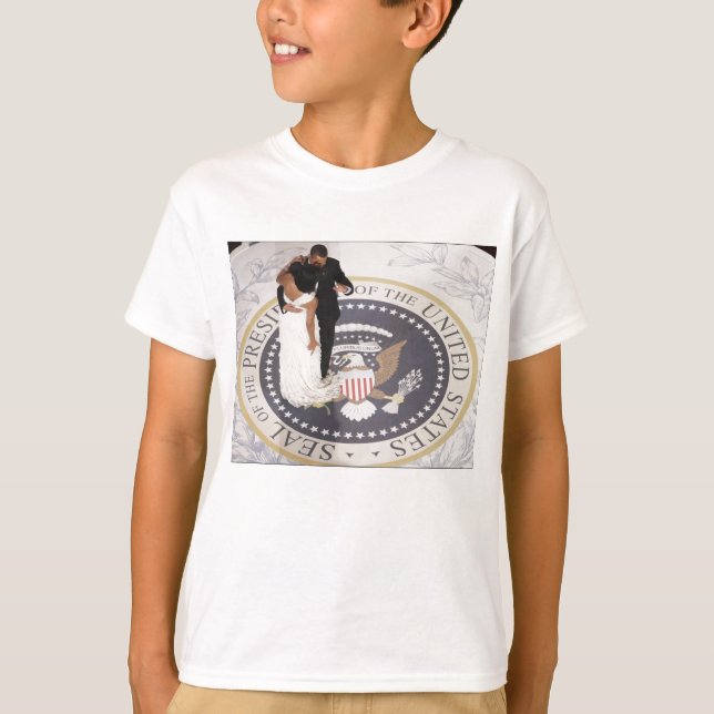 T-shirt Michelle e Barack Obama (Frente)
