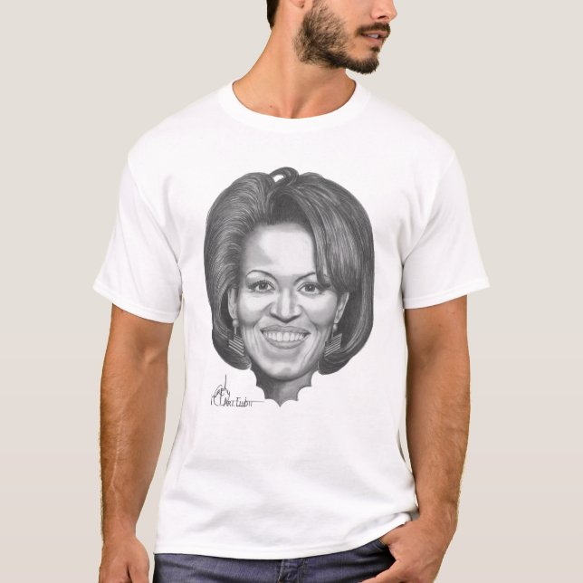 T-shirt Michelle Obama (Frente)