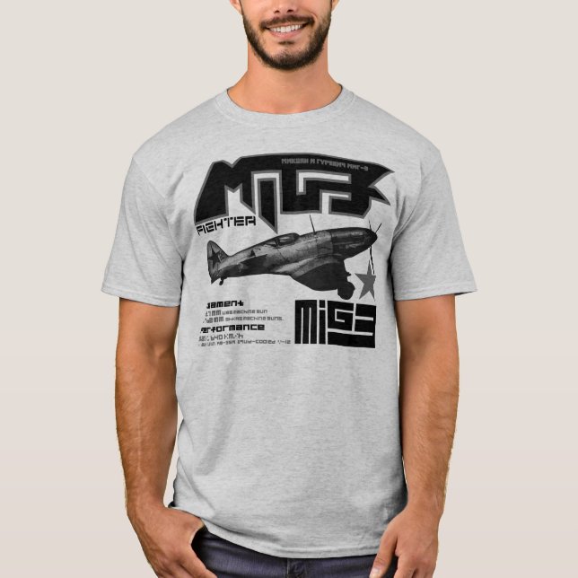 T-shirt MiG-3 (Frente)