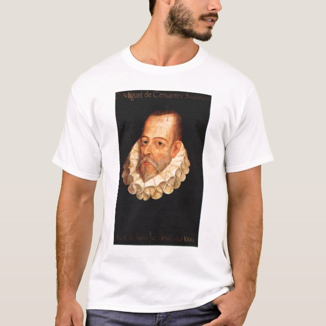T-shirt Miguel de Cervantes (Frente)