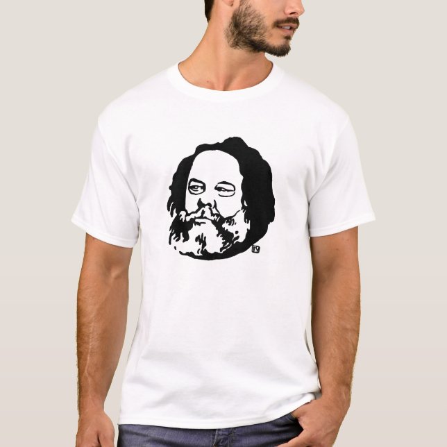 T-shirt Mikhail Bakunin (Frente)