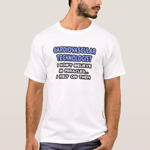 T-shirt Milagres e Tecnólogos Cardiovasculares