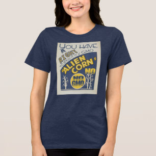 T-shirt MILHO ALIENÍGENA Você Tem o Direito de Saber Se é