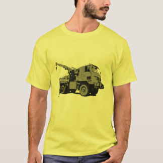 T-shirt militar do exército do guindaste
