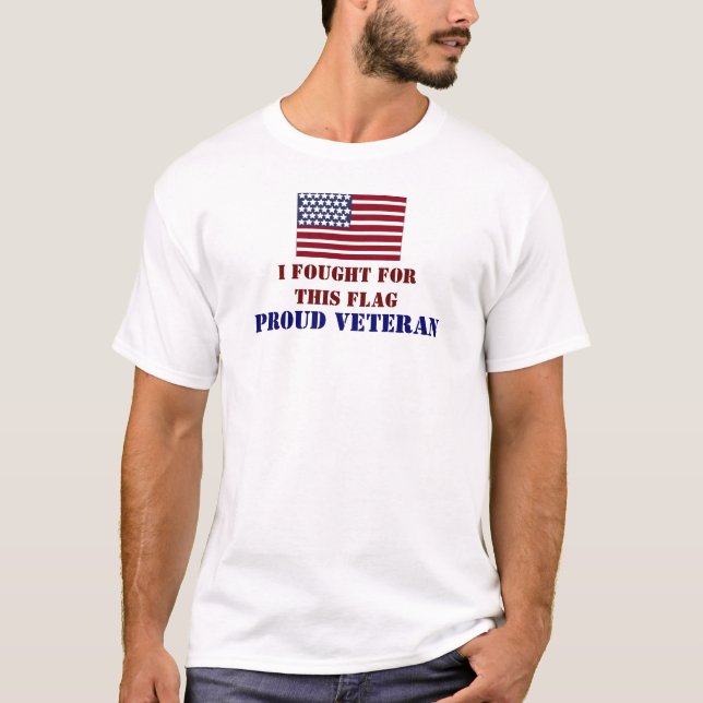 T-SHIRT MILITAR DO VETERANO (Frente)