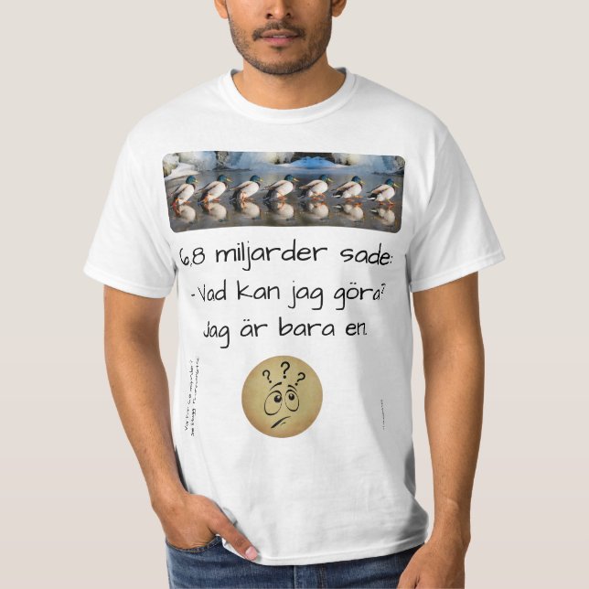 T-shirt — Miljarder (Frente)