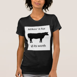 T-shirt milkin ele para tudo que vale