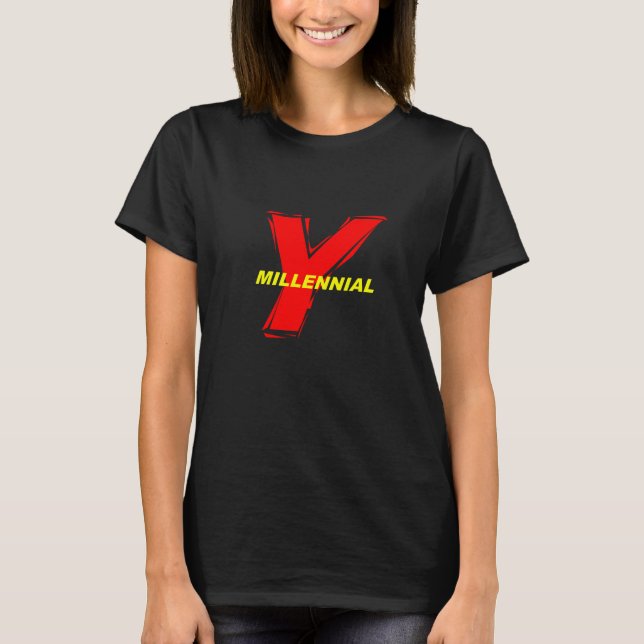 T-shirt MILLENNIAL (Frente)