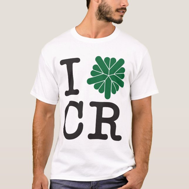 T-shirt Mim algo Cedar Rapids (Frente)