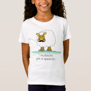 T-shirt Mim bigode você uma pergunta…
