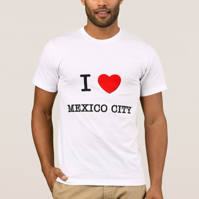 T-shirt Mim coração CIDADE DO MÉXICO (Frente)