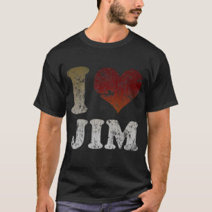 T-shirt Mim coração Jim