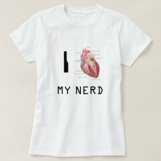 T-shirt Mim coração meu nerd