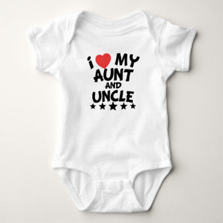 T-shirt Mim coração meus tia e tio
