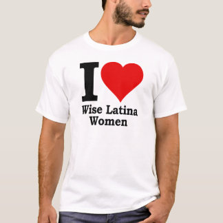 T-shirt Mim (coração) mulheres sábias de Latina