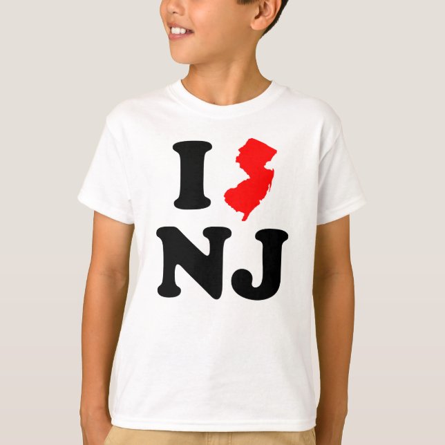 T-shirt Mim coração NJ (Frente)