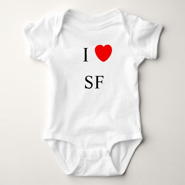 T-shirt Mim coração San Francisco (Frente)